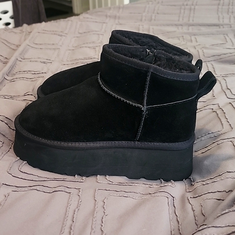 Platform booties